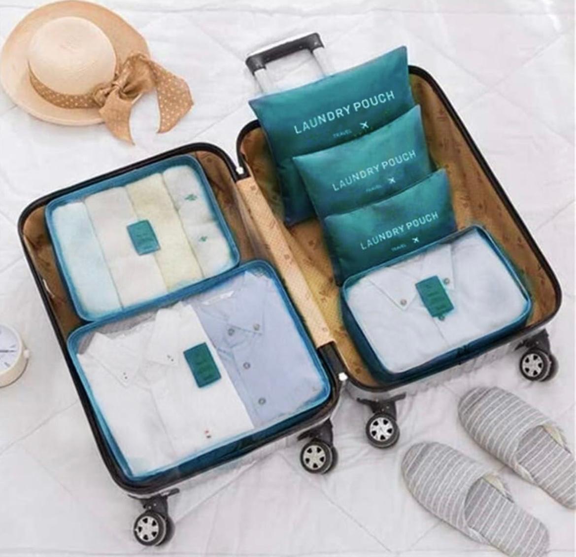 Organizador de maletas de 6 piezas