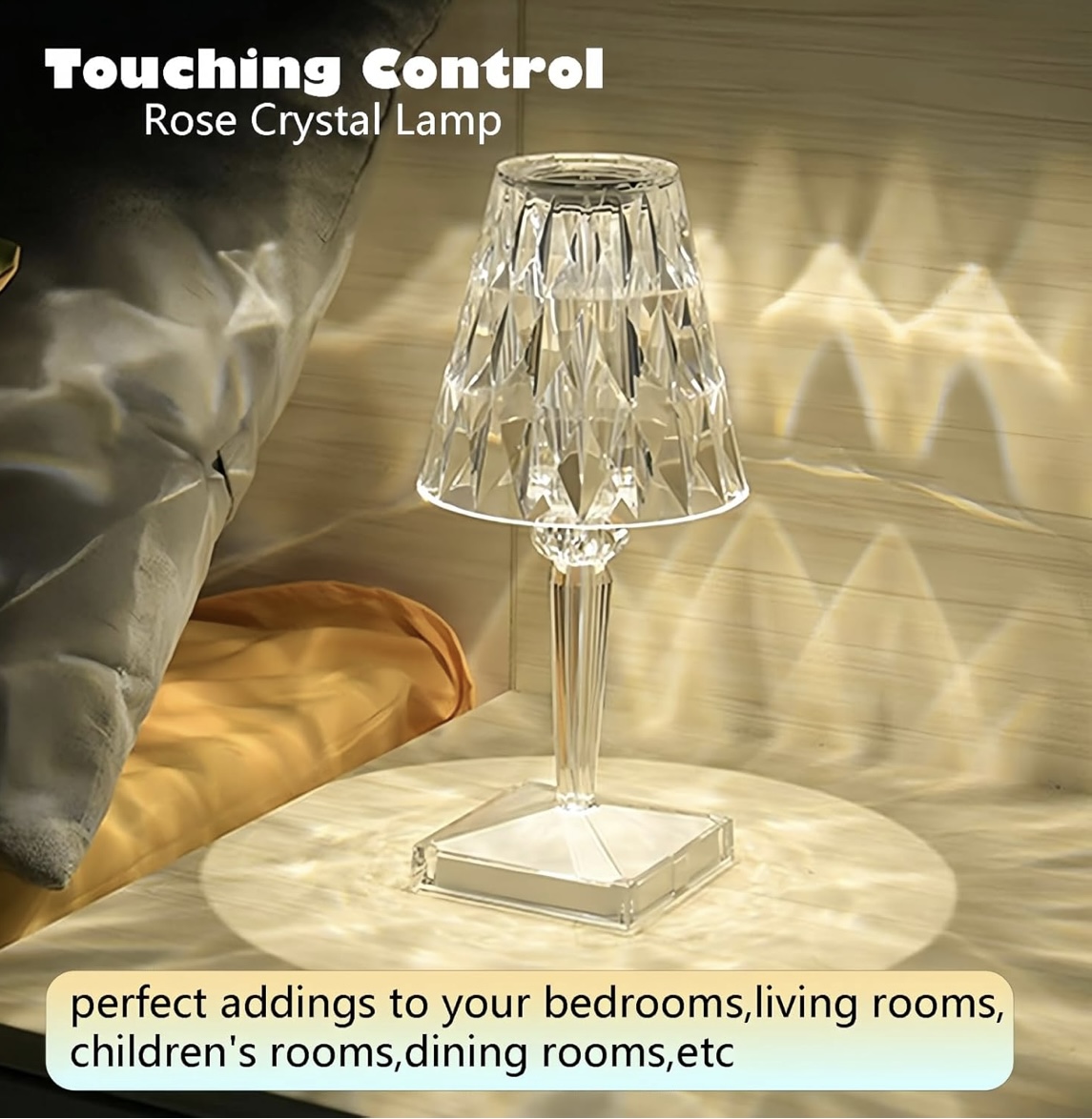 Lámpara de acrílico portatil